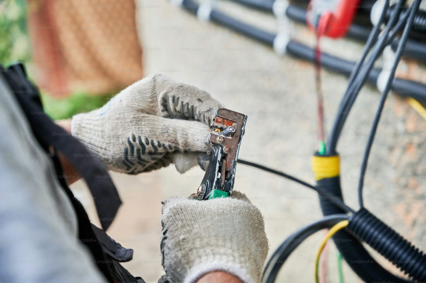 Construcción de infraestructura eléctrica en ejecución